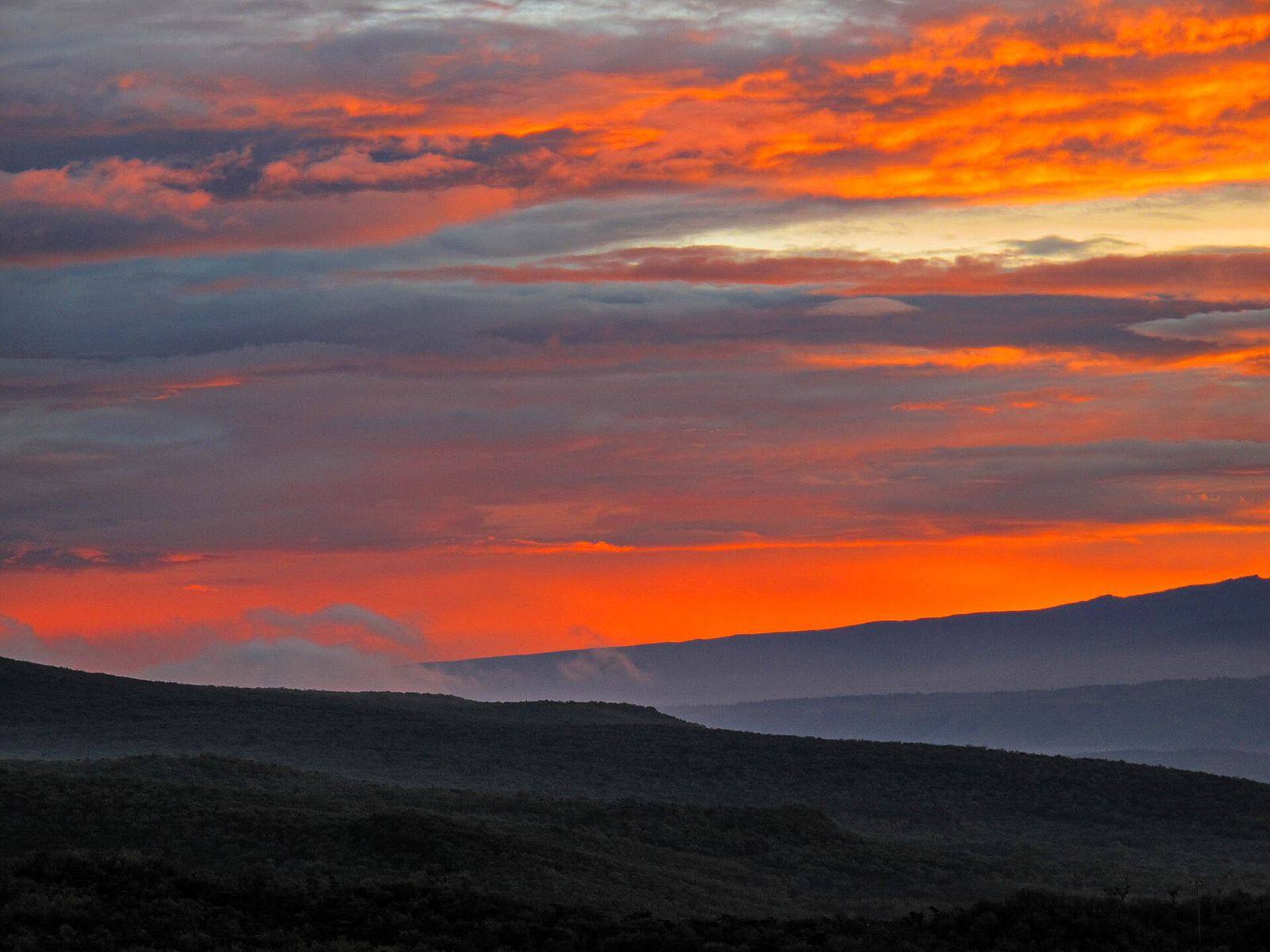 Dawn light over Lake Naivasha in the Rift Valley